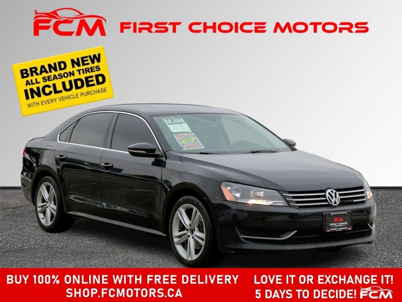 2012 Volkswagen Passat COMFORTLINE ~AUTOMATIC, FULLY CERTIFIED WITH WARRA Photo