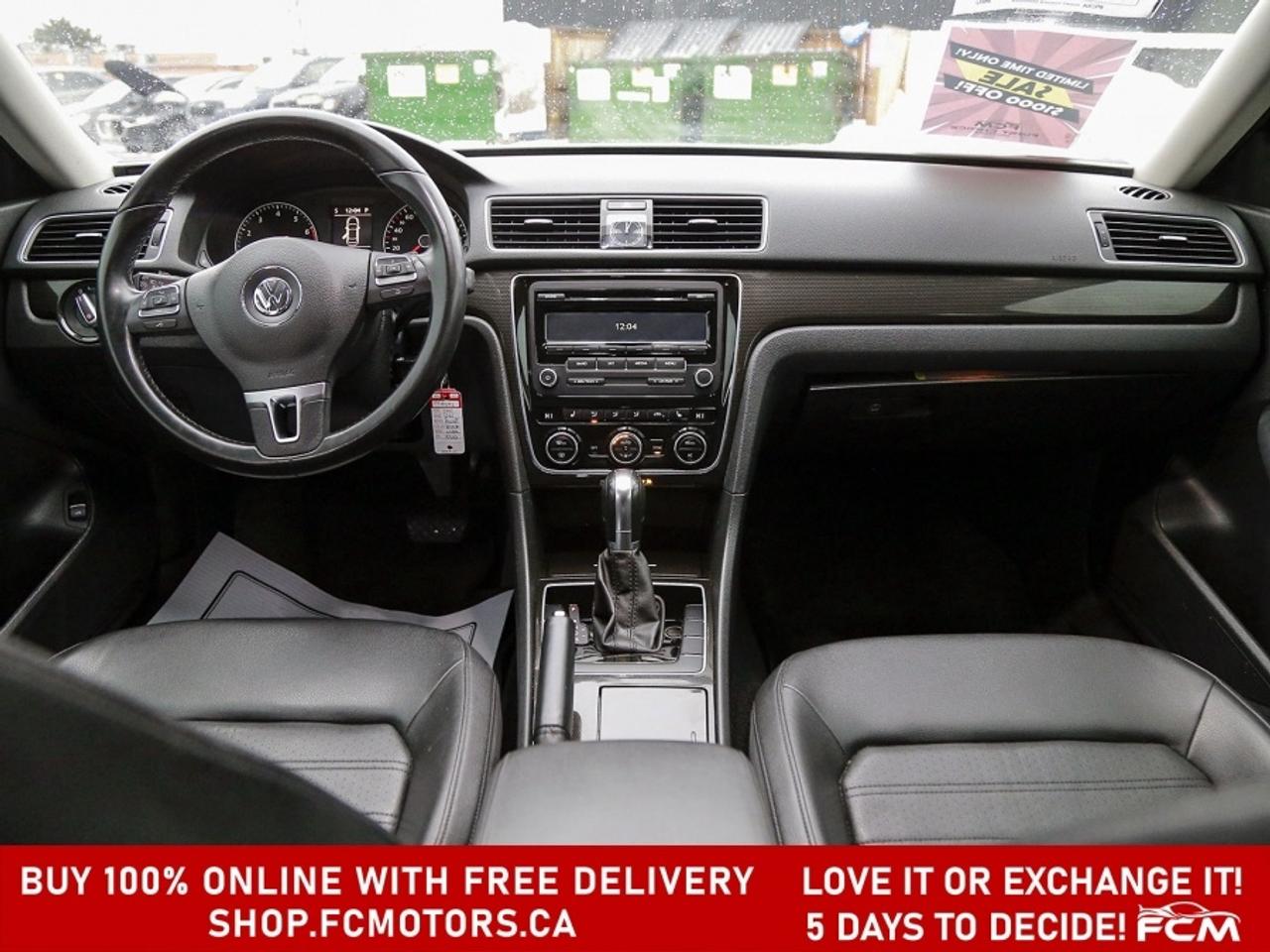 2012 Volkswagen Passat COMFORTLINE ~AUTOMATIC, FULLY CERTIFIED WITH WARRA Photo