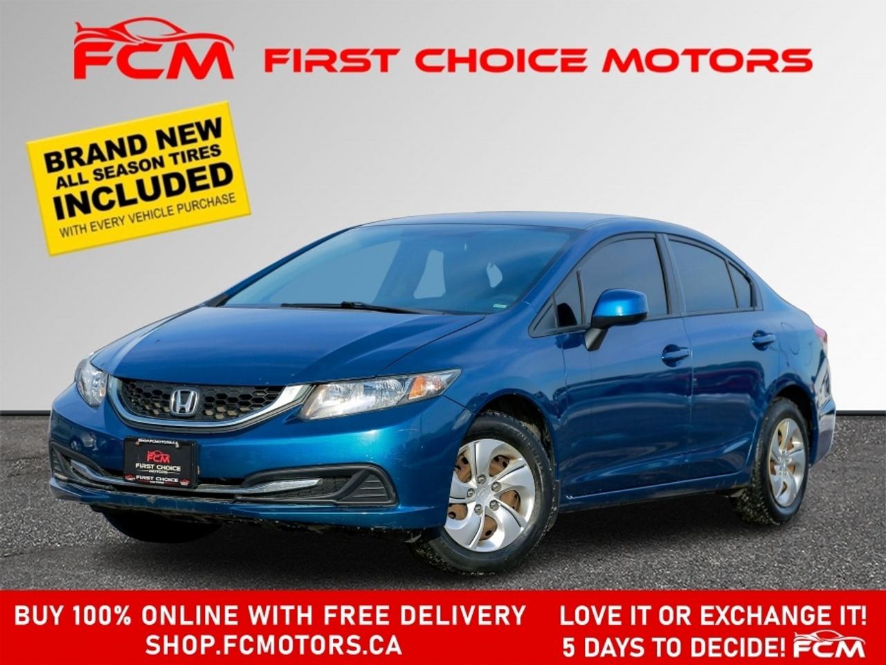 2013 Honda Civic LX ~AUTOMATIC, FULLY CERTIFIED WITH WARRANTY!!!!~ Photo0