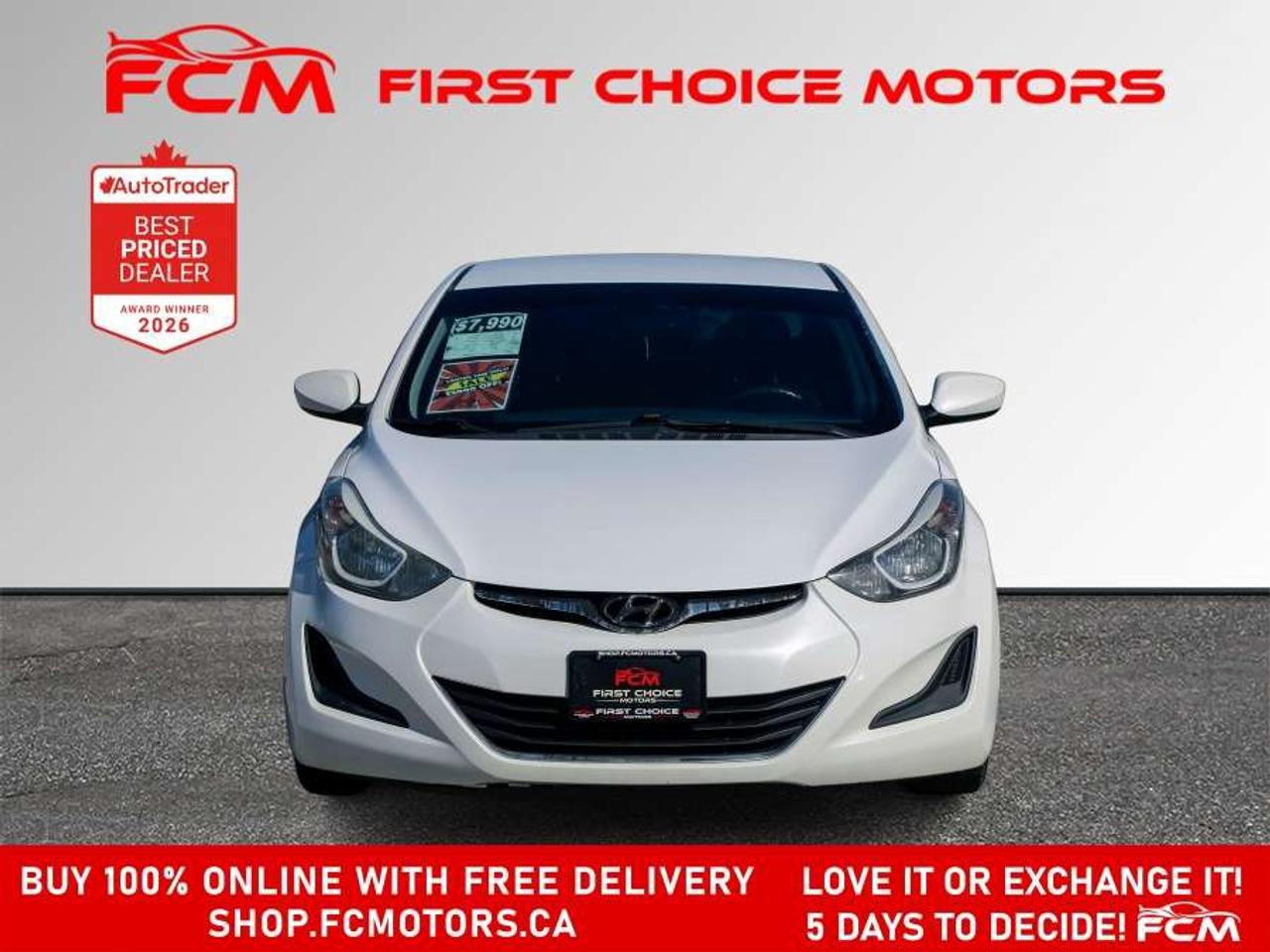 2016 Hyundai Elantra GL   FULLY CERTIFIED WITH WARRANTY Photo
