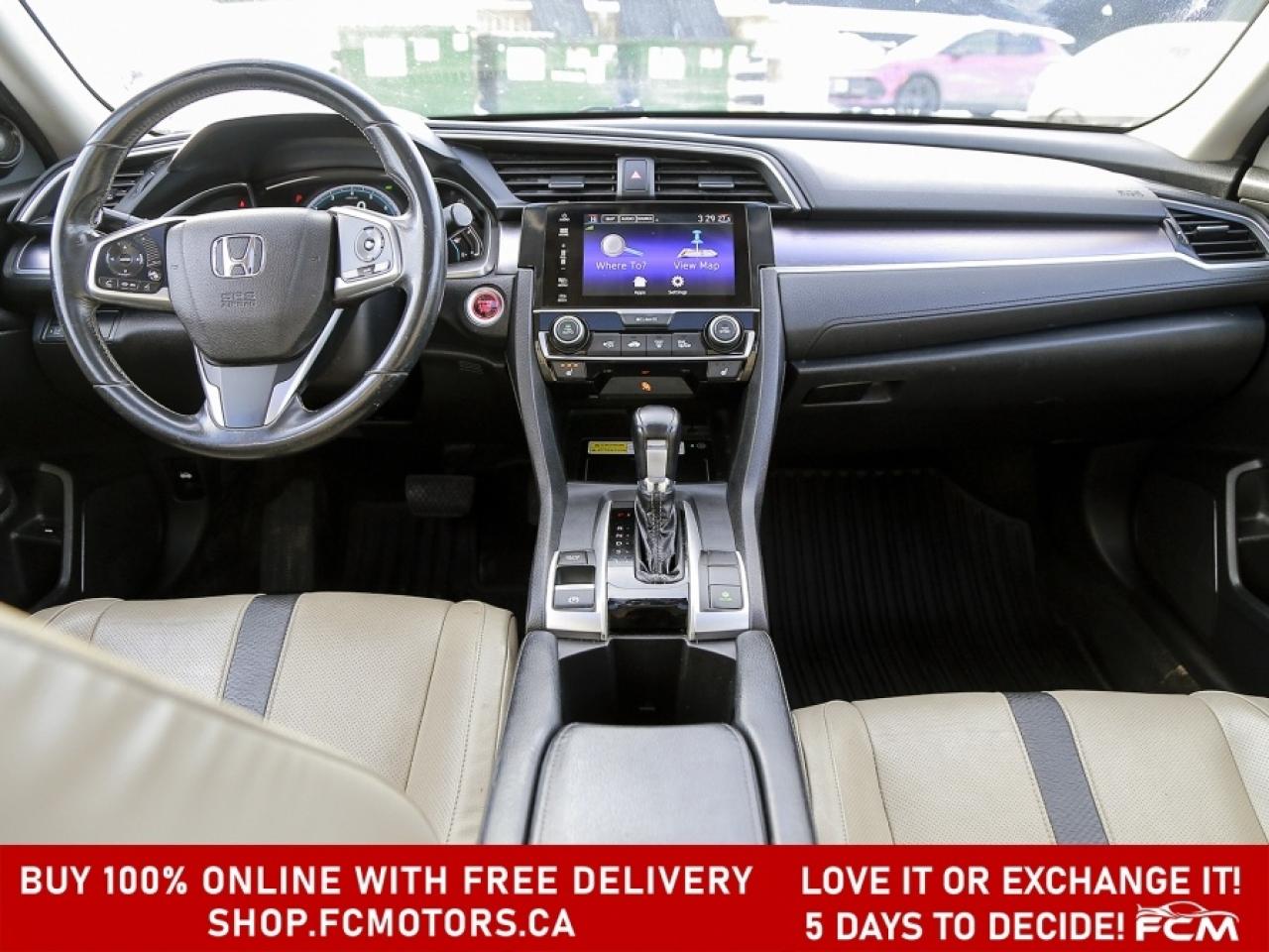 2018 Honda Civic TOURING ~AUTOMATIC, FULLY CERTIFIED WITH WARRANTY! Photo
