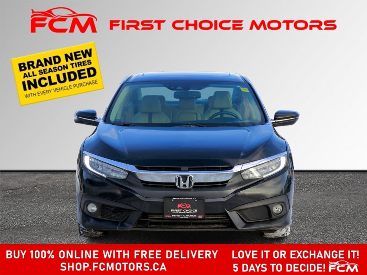 2018 Honda Civic TOURING ~AUTOMATIC, FULLY CERTIFIED WITH WARRANTY! Photo