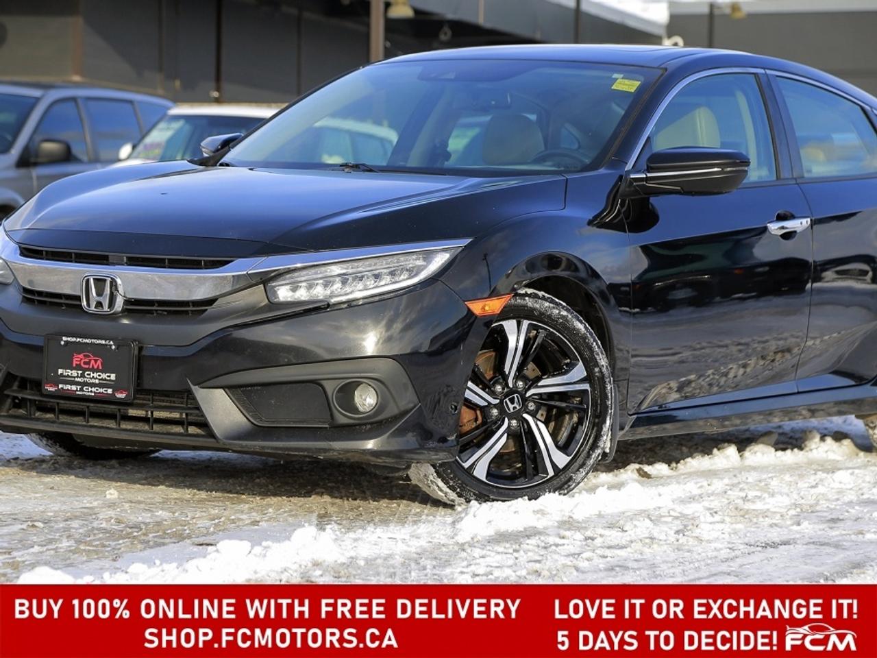 2018 Honda Civic TOURING ~AUTOMATIC, FULLY CERTIFIED WITH WARRANTY! Photo