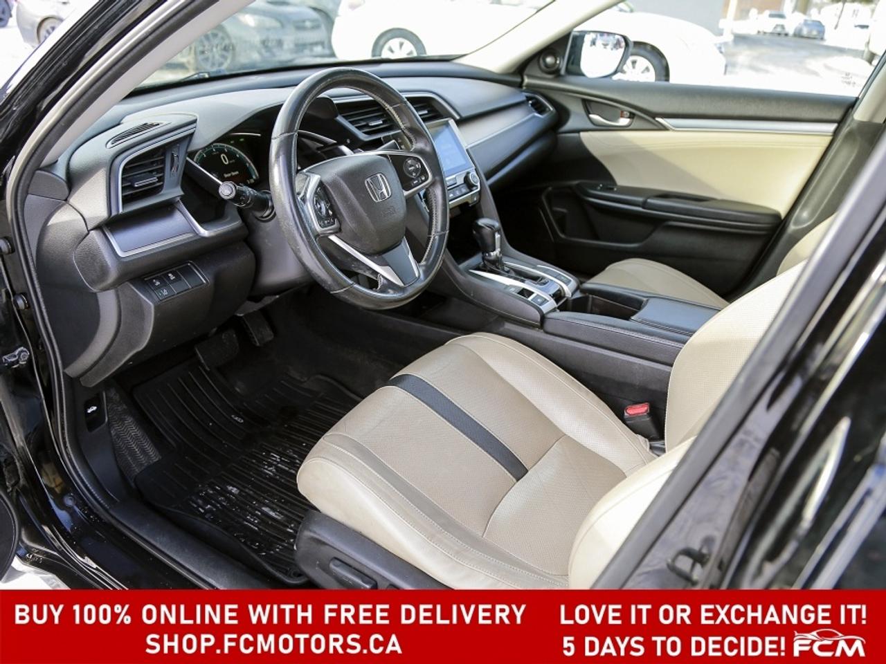 2018 Honda Civic TOURING ~AUTOMATIC, FULLY CERTIFIED WITH WARRANTY! Photo