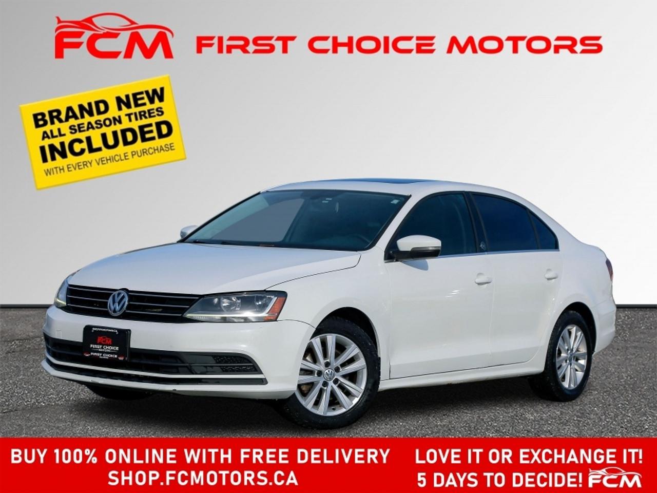 2017 Volkswagen Jetta WOLFSBURG ~AUTOMATIC, FULLY CERTIFIED WITH WARRANT Photo0