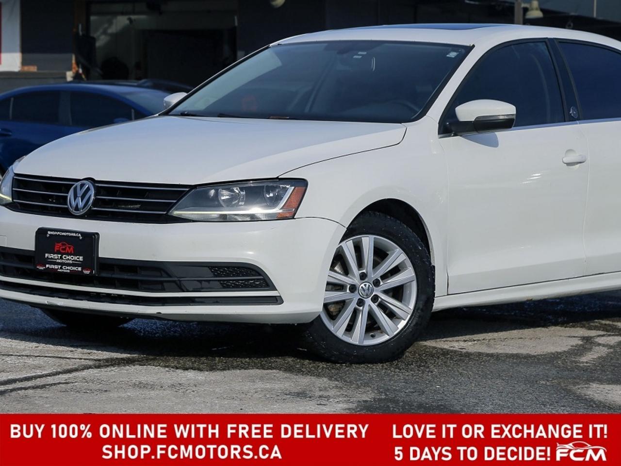 2017 Volkswagen Jetta WOLFSBURG ~AUTOMATIC, FULLY CERTIFIED WITH WARRANT Photo