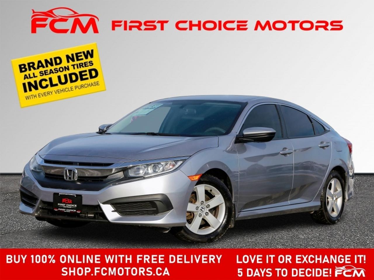 2018 Honda Civic LX ~AUTOMATIC, FULLY CERTIFIED WITH WARRANTY!!!!~ Photo0