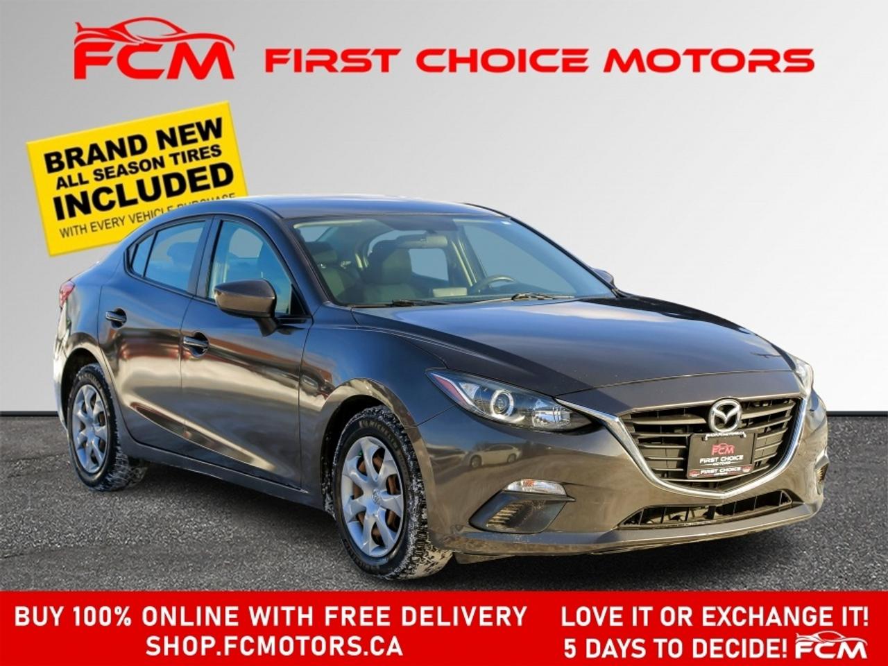 2016 Mazda MAZDA3 GX SKYACTIV ~AUTOMATIC, FULLY CERTIFIED WITH WARRA Photo