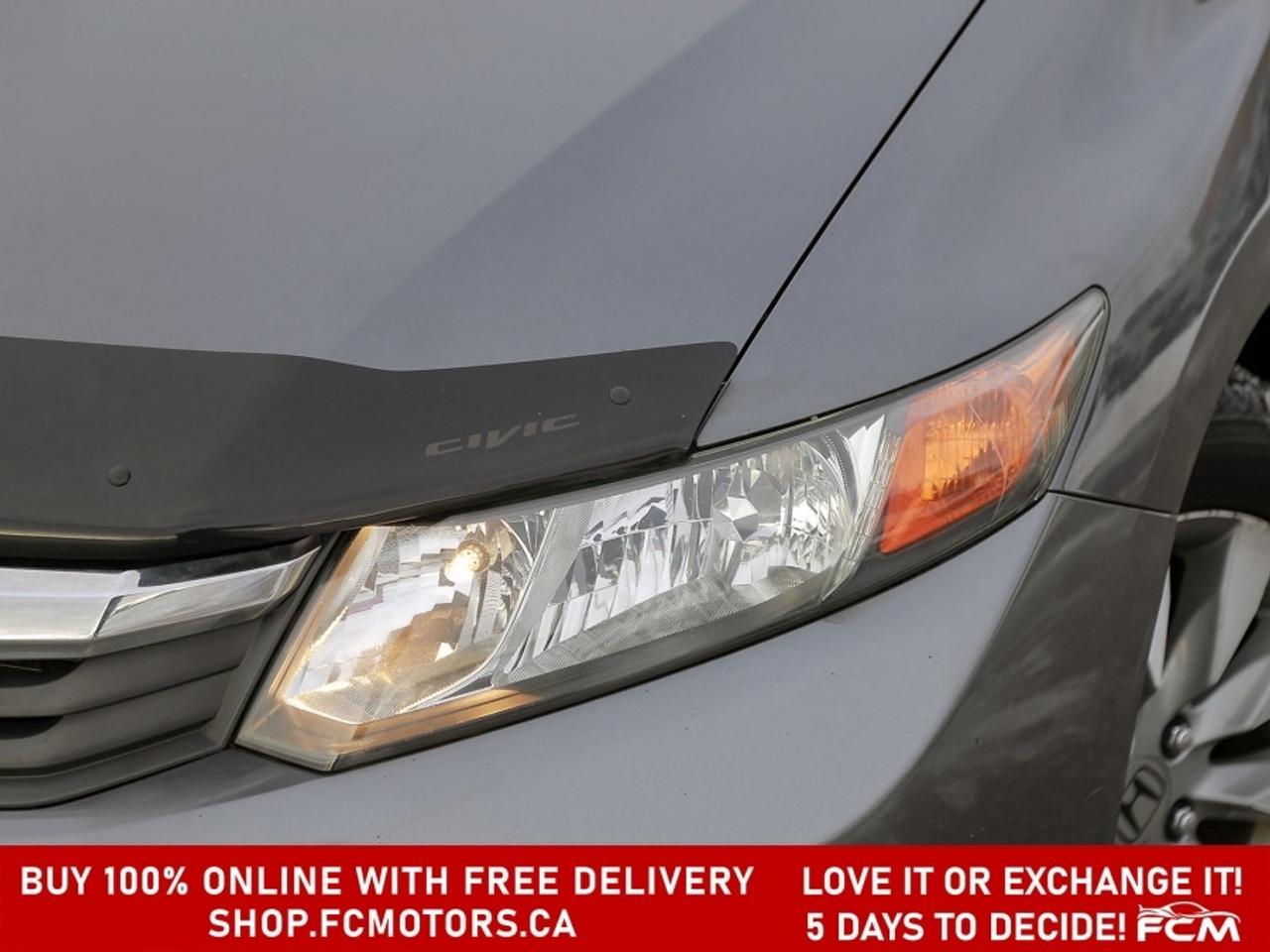 2012 Honda Civic LX ~MANUAL, FULLY CERTIFIED WITH WARRANTY!!!!~ Photo