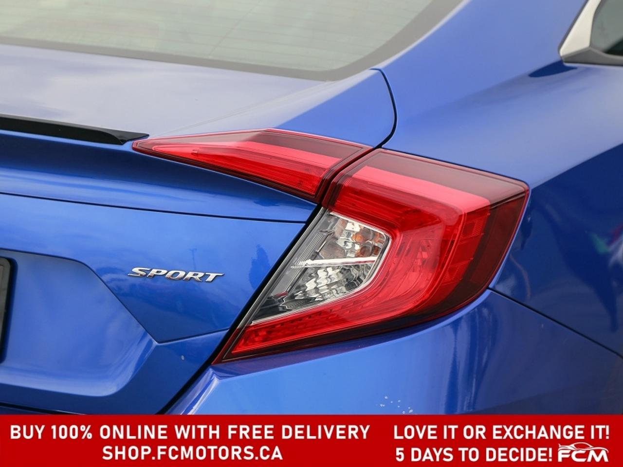 2021 Honda Civic SPORT ~AUTOMATIC, FULLY CERTIFIED WITH WARRANTY!!! Photo