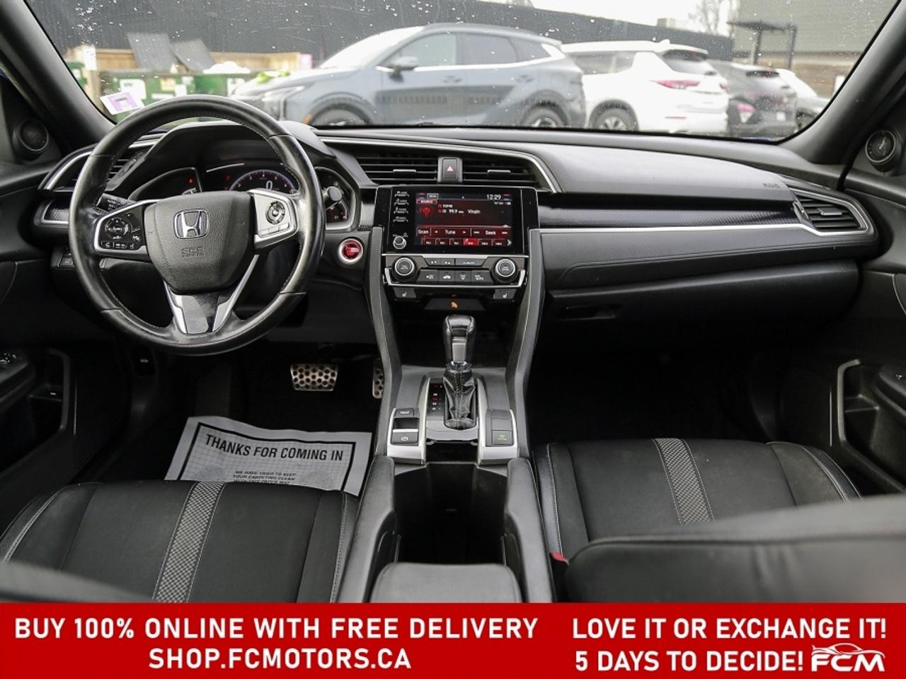 2021 Honda Civic SPORT ~AUTOMATIC, FULLY CERTIFIED WITH WARRANTY!!! Photo