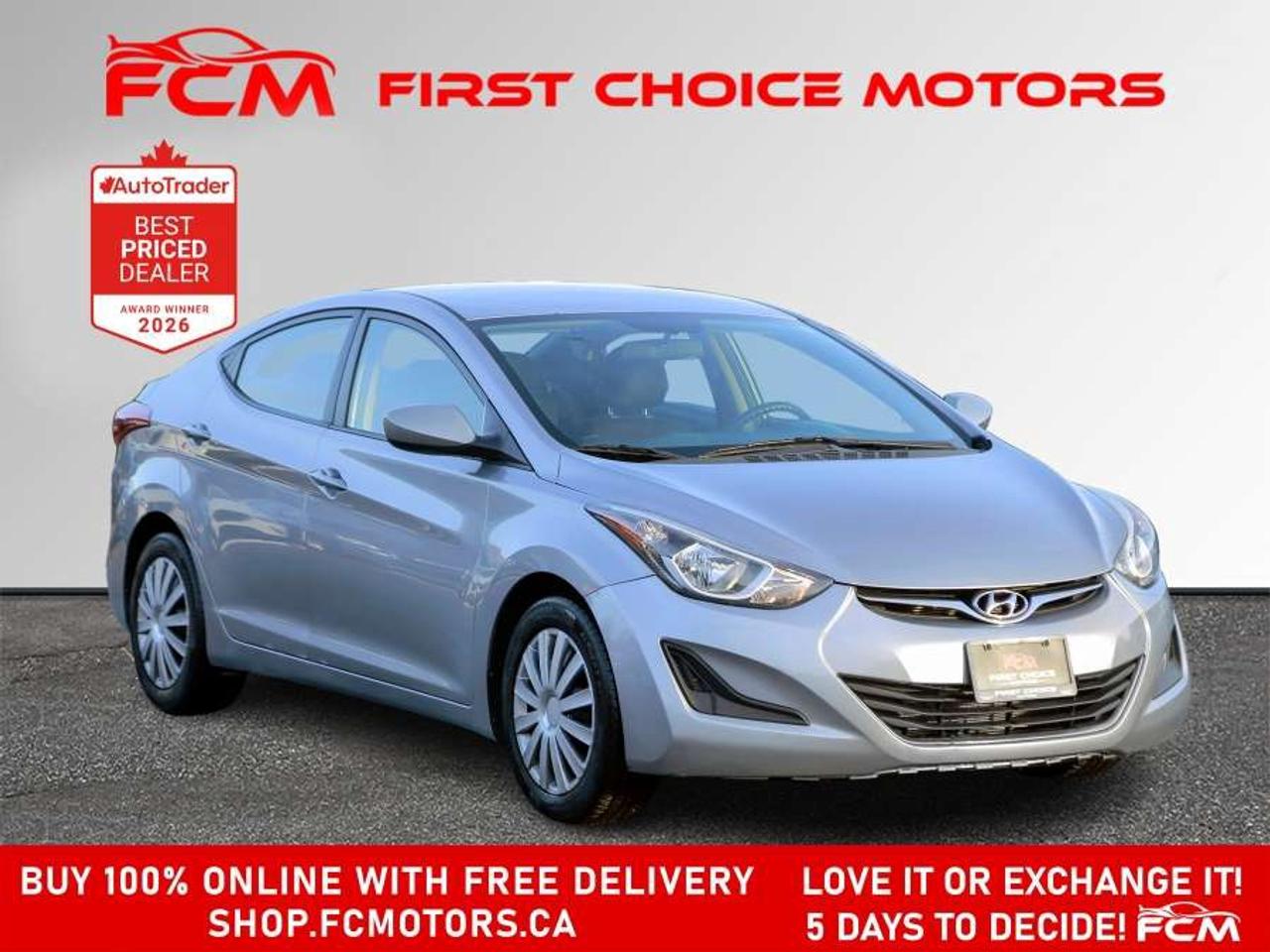 2016 Hyundai Elantra GL   FULLY CERTIFIED WITH WARRANTY Photo