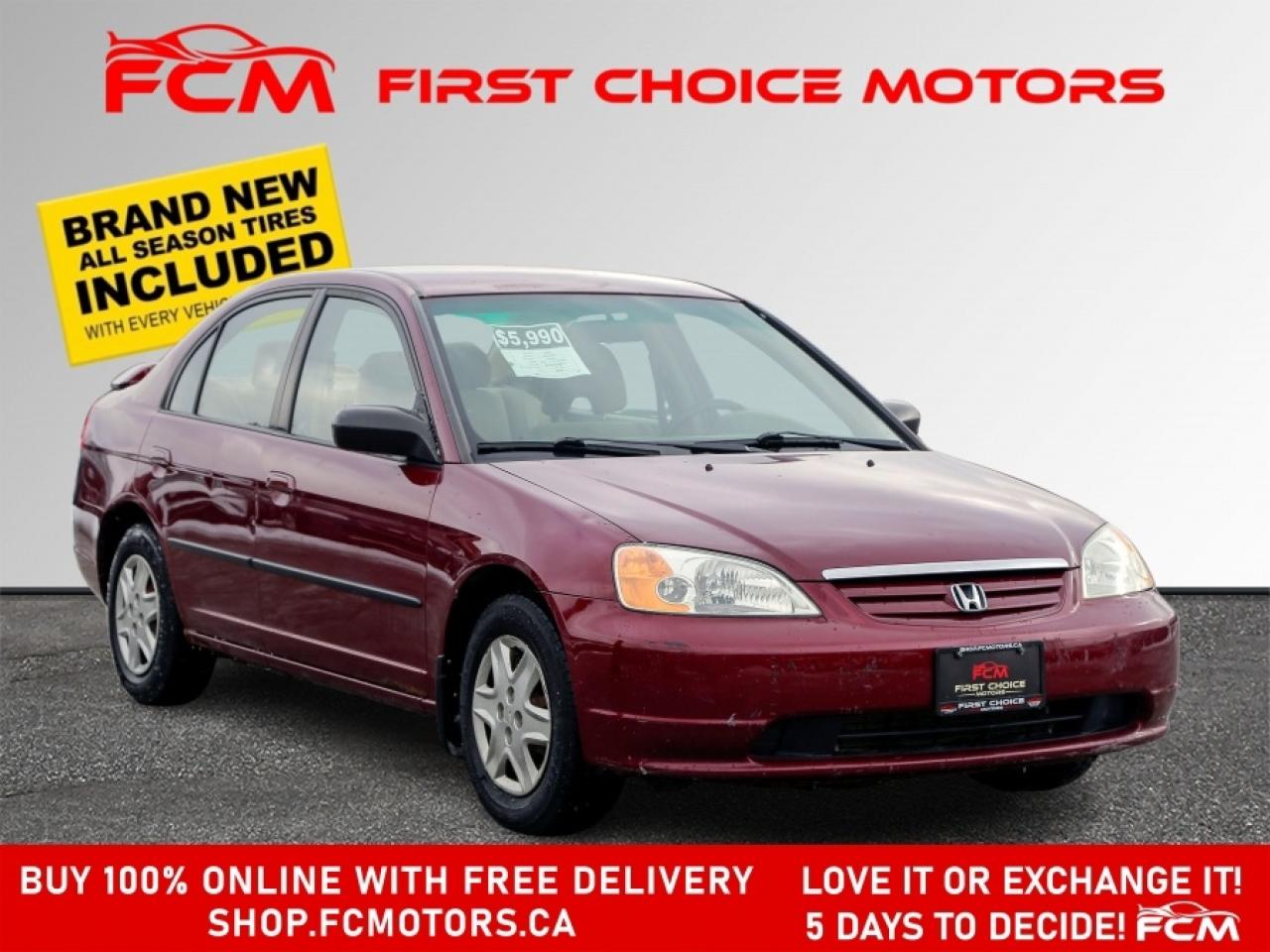 2003 Honda Civic DX ~AUTOMATIC, FULLY CERTIFIED WITH WARRANTY!!!~ Photo