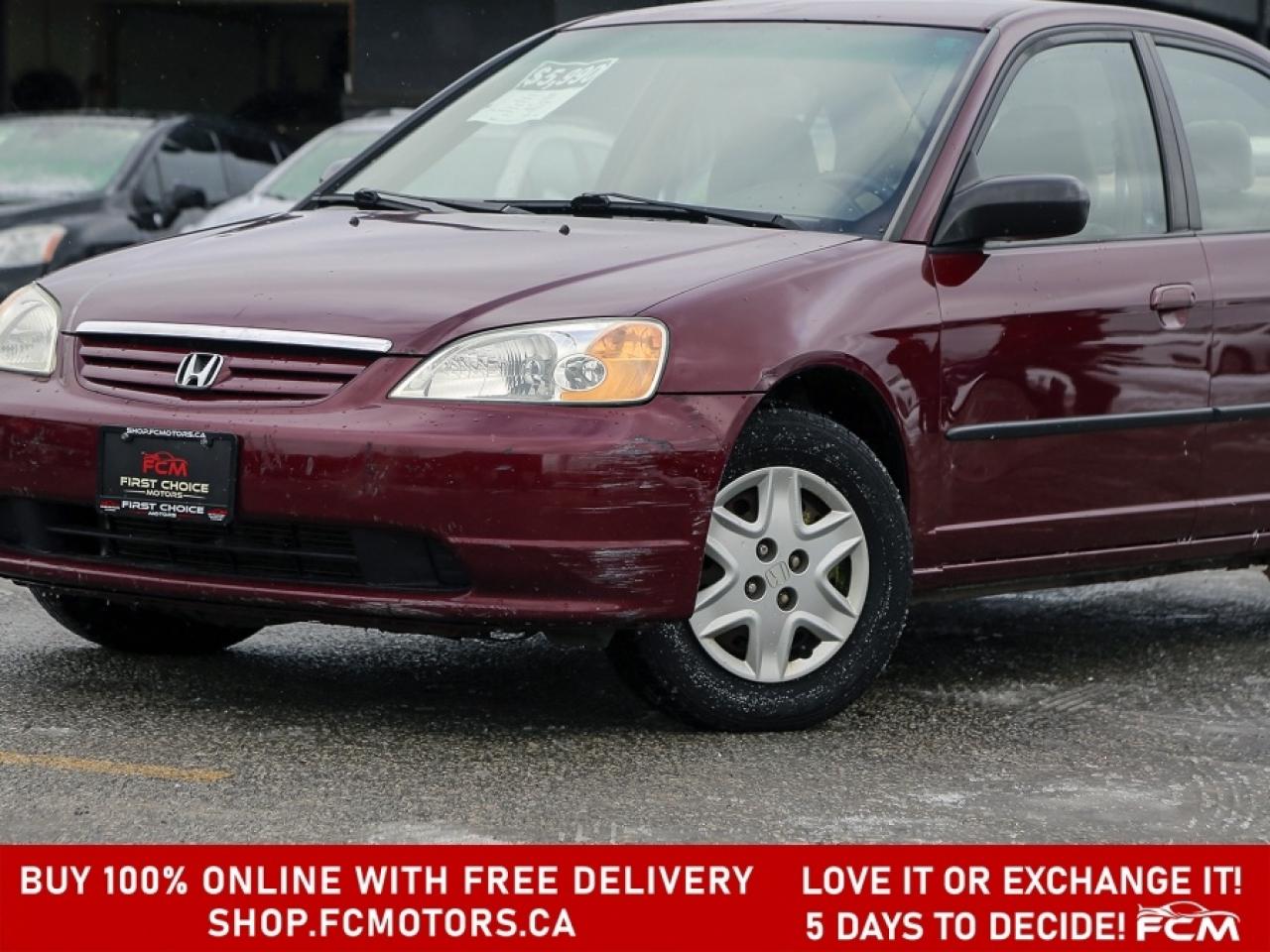 2003 Honda Civic DX ~AUTOMATIC, FULLY CERTIFIED WITH WARRANTY!!!~ Photo