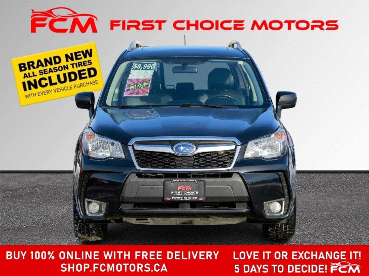 2014 Subaru Forester TOURING ~AUTOMATIC, FULLY CERTIFIED WITH WARRANTY! Photo