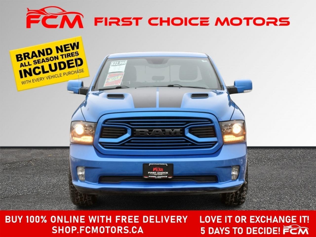 2018 RAM 1500 SPORT ~AUTOMATIC, FULLY CERTIFIED WITH WARRANTY!!! Photo