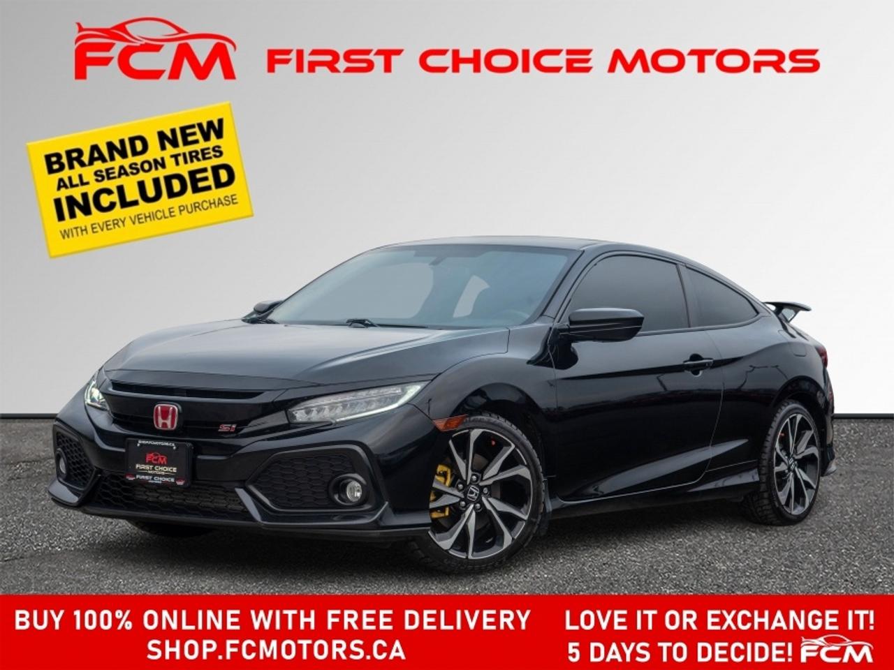 2019 Honda Civic SI ~MANUAL, FULLY CERTIFIED WITH WARRANTY!!!!~ Photo0
