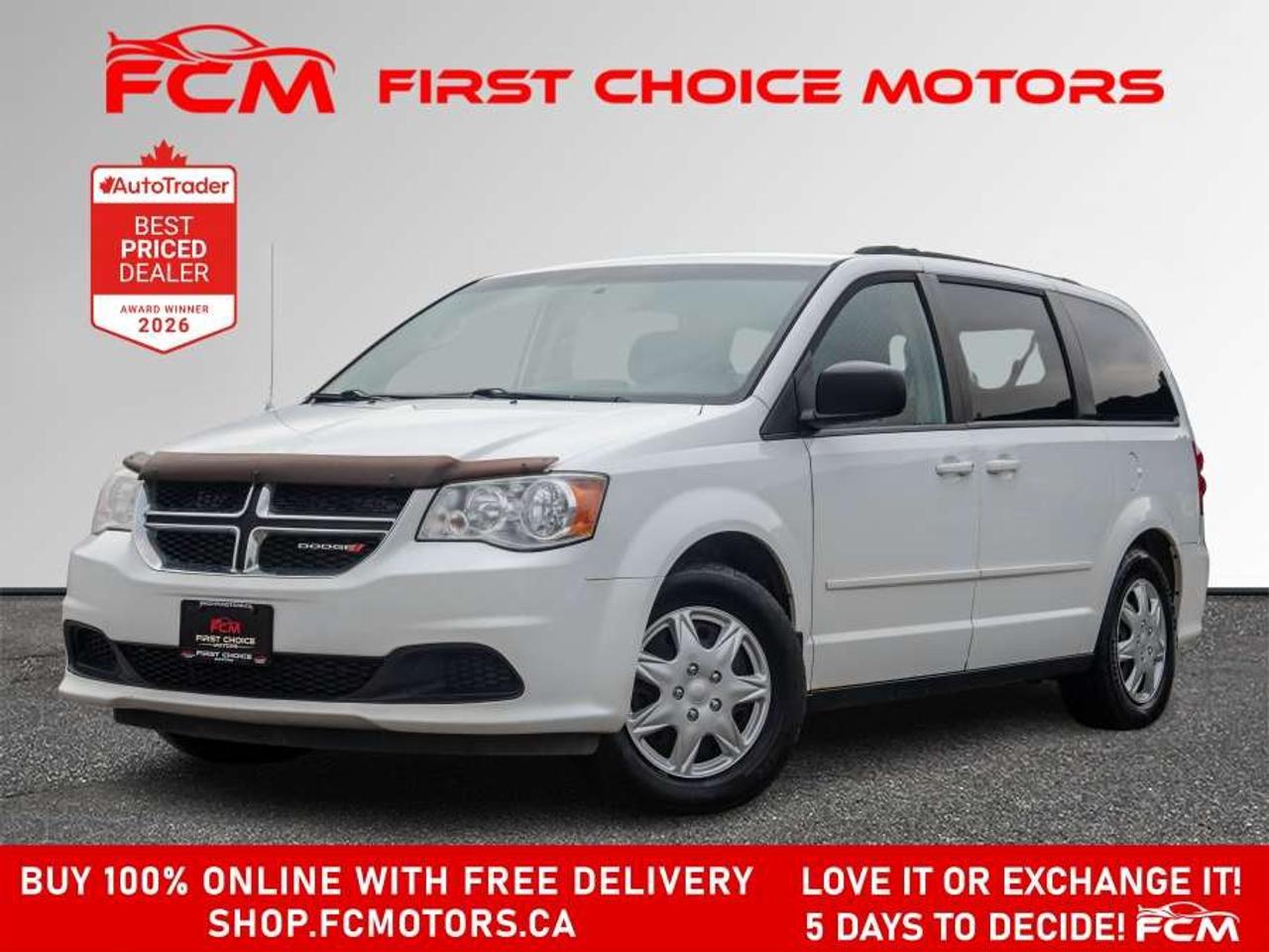 2015 Dodge Grand Caravan SXT   FULLY CERTIFIED WITH WARRANTY Photo0