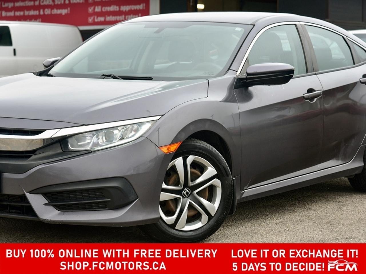 2017 Honda Civic LX ~AUTOMATIC, FULLY CERTIFIED WITH WARRANTY Photo