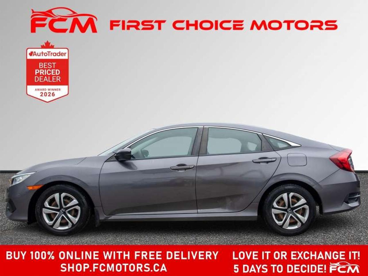 2017 Honda Civic LX   FULLY CERTIFIED WITH WARRANTY Photo