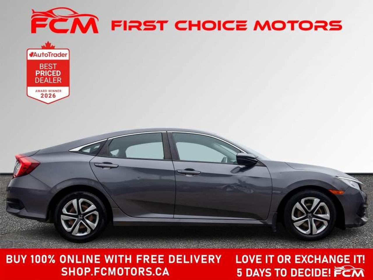 2017 Honda Civic LX   FULLY CERTIFIED WITH WARRANTY Photo