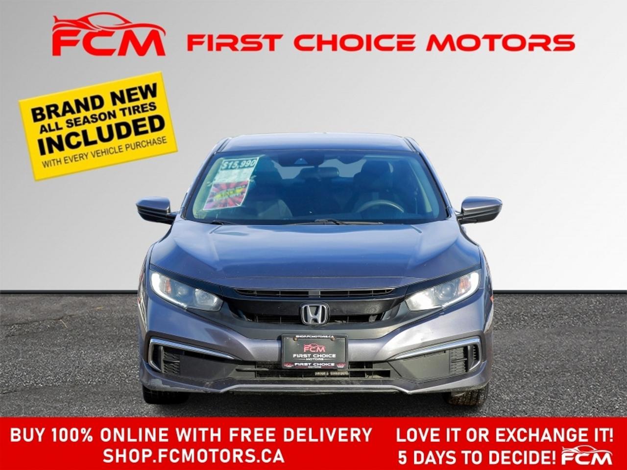 2020 Honda Civic LX ~AUTOMATIC, FULLY CERTIFIED WITH WARRANTY!!!!~ Photo