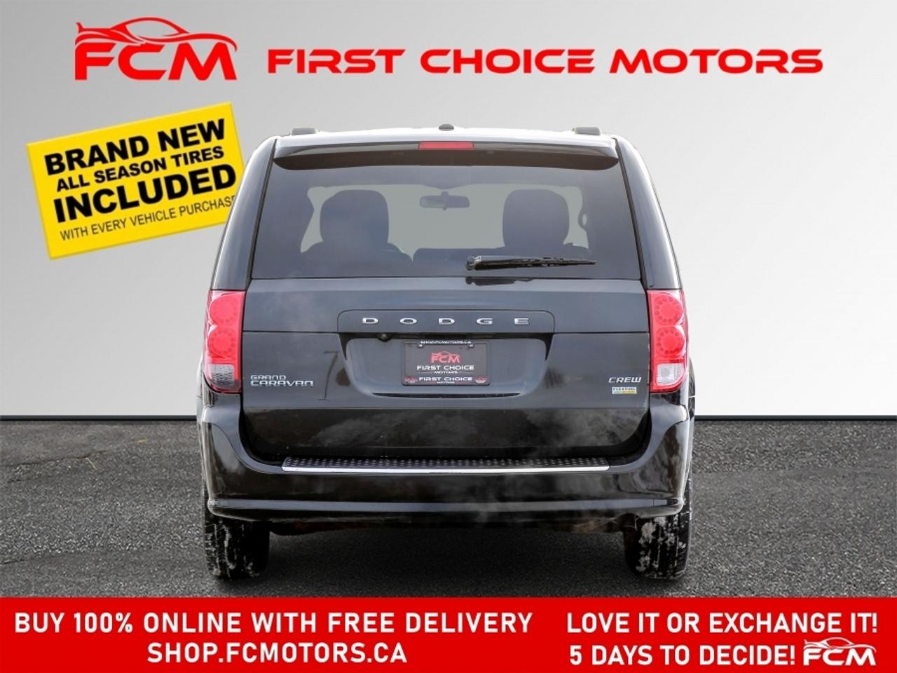 2017 Dodge Grand Caravan CREW PLUS ~AUTOMATIC, FULLY CERTIFIED WITH WARRANT Photo