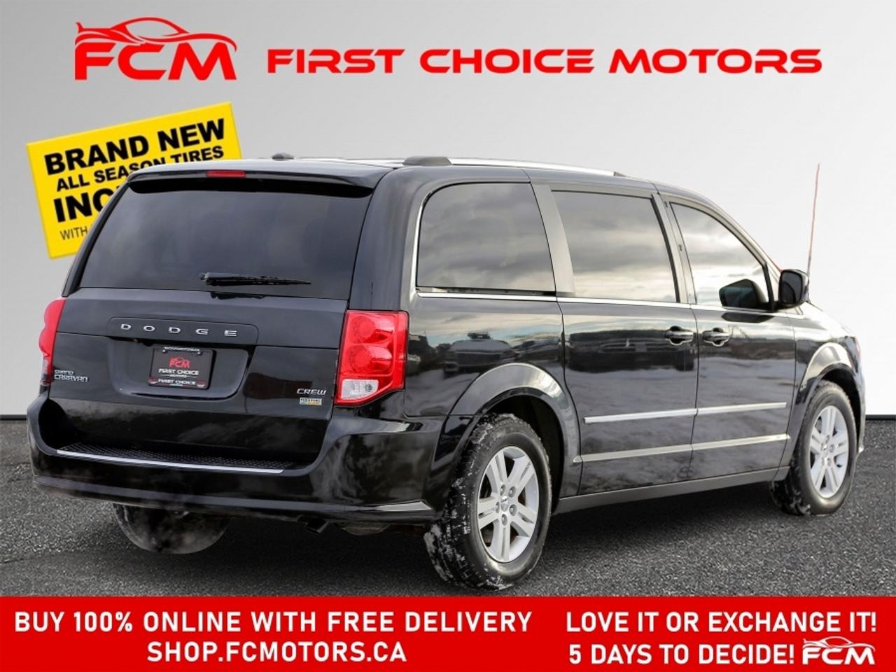 2017 Dodge Grand Caravan CREW PLUS ~AUTOMATIC, FULLY CERTIFIED WITH WARRANT Photo