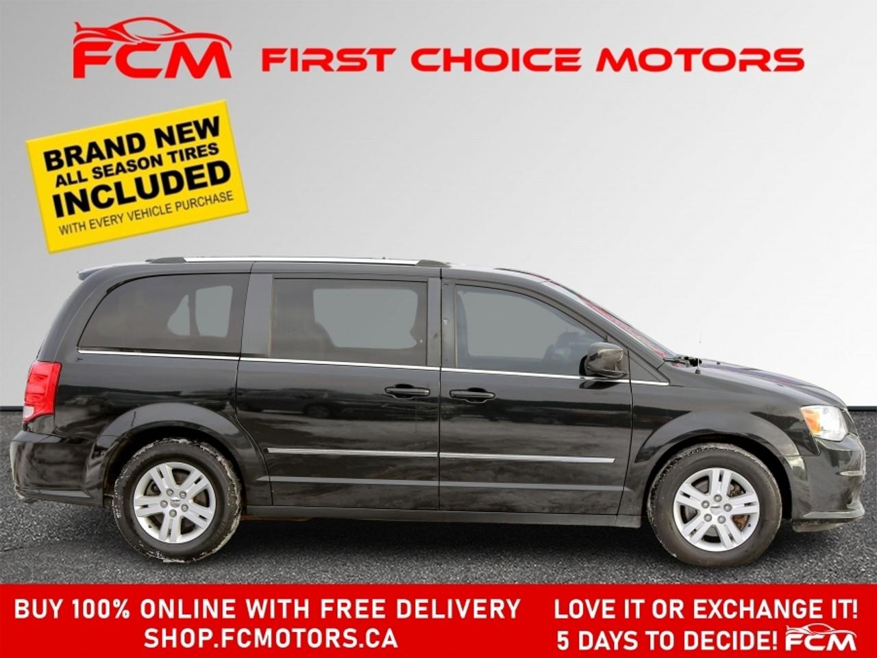 2017 Dodge Grand Caravan CREW PLUS ~AUTOMATIC, FULLY CERTIFIED WITH WARRANT Photo