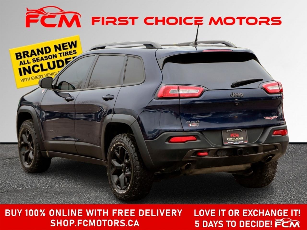2016 Jeep Cherokee TRAILHAWK ~AUTOMATIC, FULLY CERTIFIED WITH WARRANT Photo4