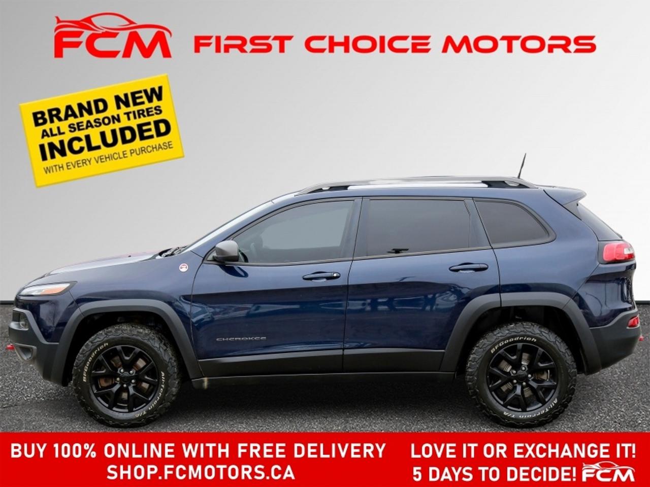 2016 Jeep Cherokee TRAILHAWK ~AUTOMATIC, FULLY CERTIFIED WITH WARRANT Photo