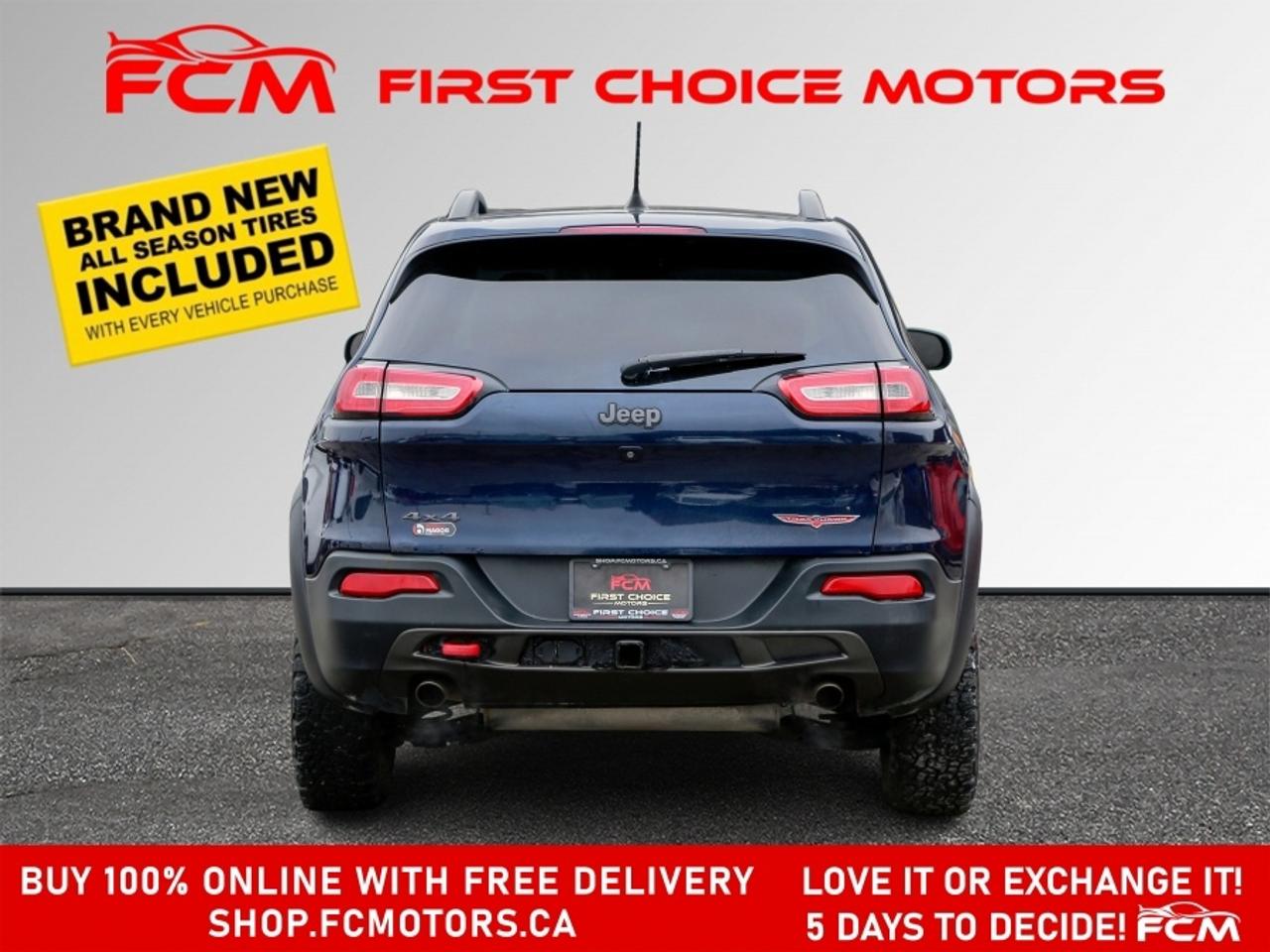 2016 Jeep Cherokee TRAILHAWK ~AUTOMATIC, FULLY CERTIFIED WITH WARRANT Photo