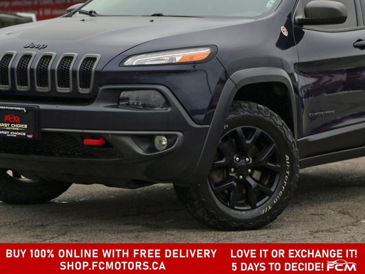 2016 Jeep Cherokee TRAILHAWK ~AUTOMATIC, FULLY CERTIFIED WITH WARRANT Photo