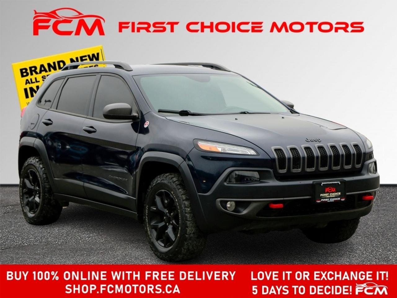 2016 Jeep Cherokee TRAILHAWK ~AUTOMATIC, FULLY CERTIFIED WITH WARRANT Photo