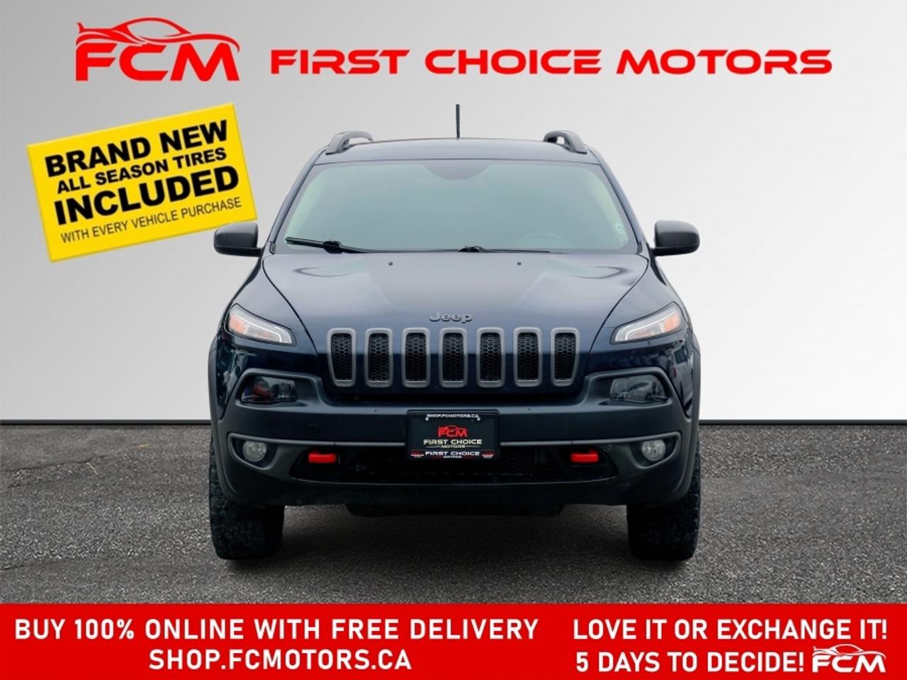 2016 Jeep Cherokee TRAILHAWK ~AUTOMATIC, FULLY CERTIFIED WITH WARRANT Photo