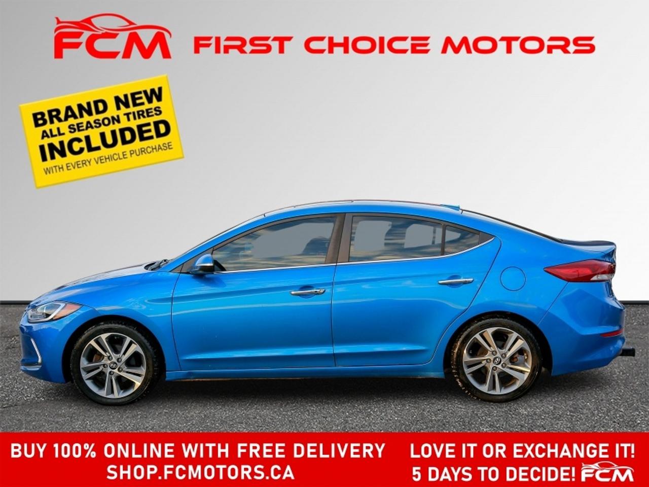 2017 Hyundai Elantra LIMITED ~AUTOMATIC, FULLY CERTIFIED WITH WARRANTY! Photo