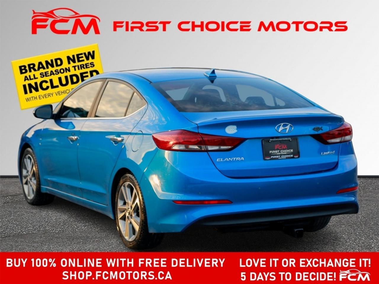 2017 Hyundai Elantra LIMITED ~AUTOMATIC, FULLY CERTIFIED WITH WARRANTY! Photo4