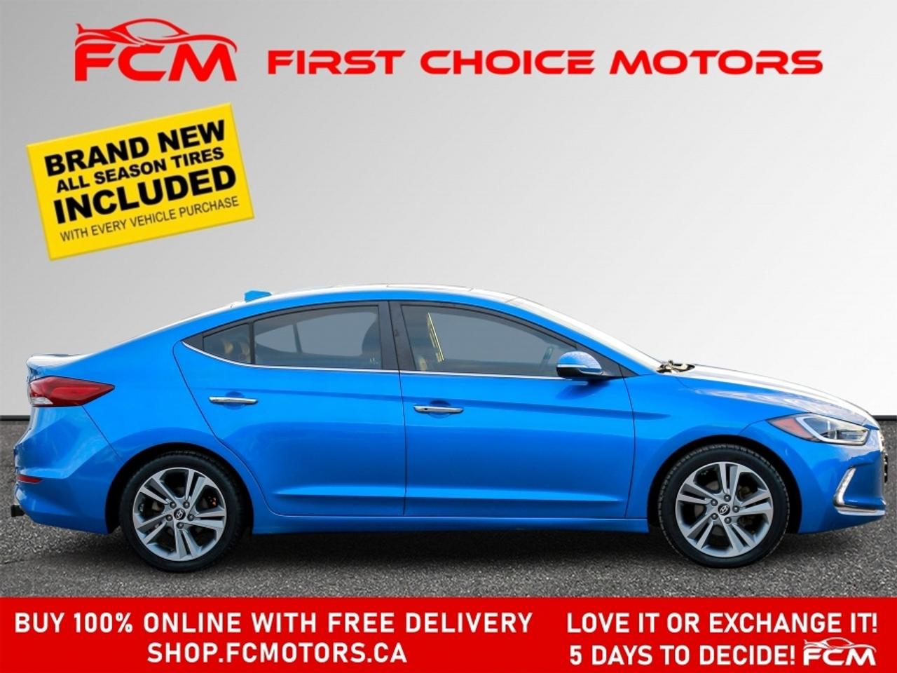 2017 Hyundai Elantra LIMITED ~AUTOMATIC, FULLY CERTIFIED WITH WARRANTY! Photo