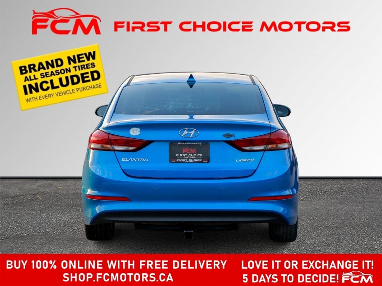 2017 Hyundai Elantra LIMITED ~AUTOMATIC, FULLY CERTIFIED WITH WARRANTY! Photo