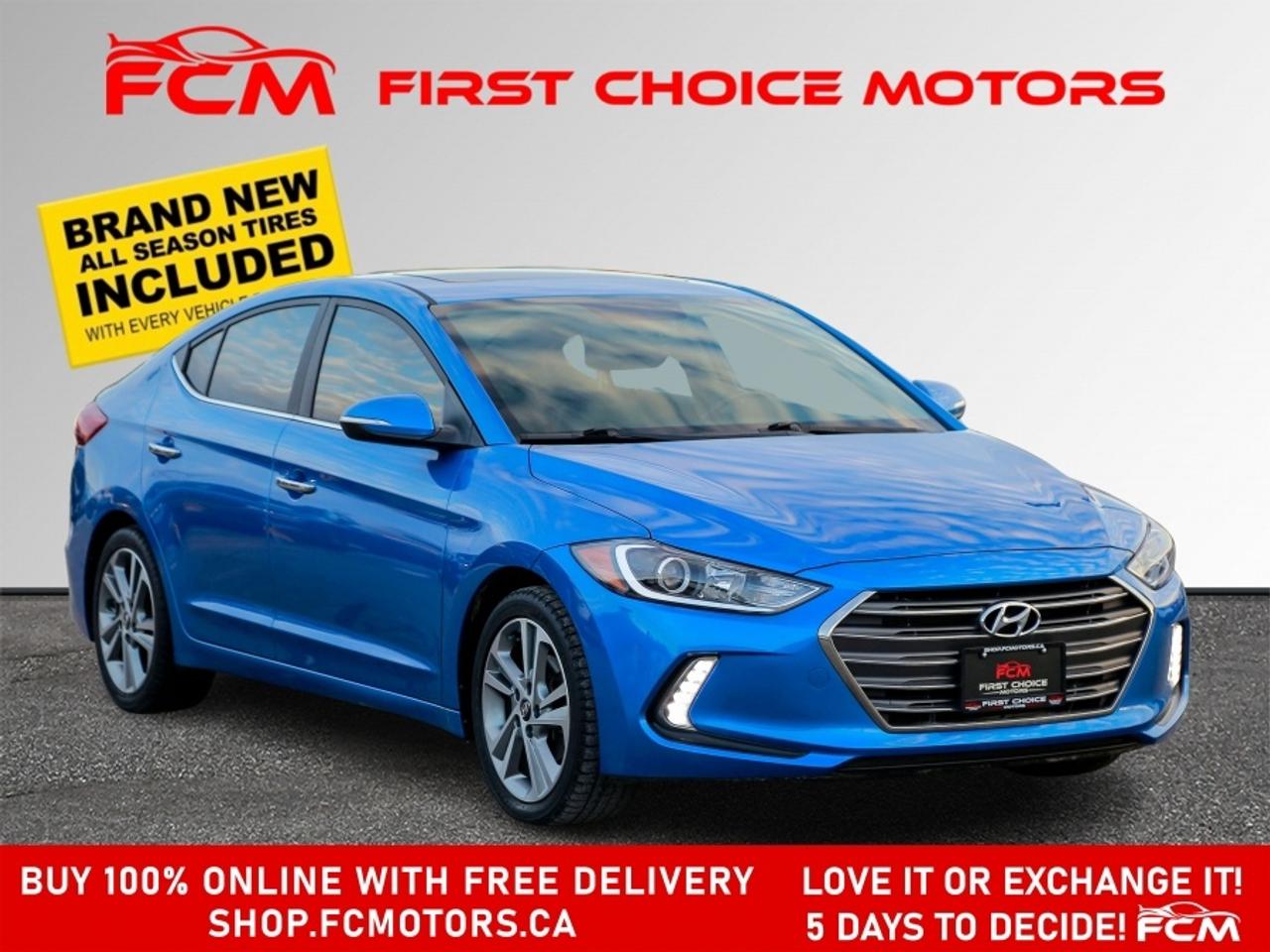 2017 Hyundai Elantra LIMITED ~AUTOMATIC, FULLY CERTIFIED WITH WARRANTY! Photo
