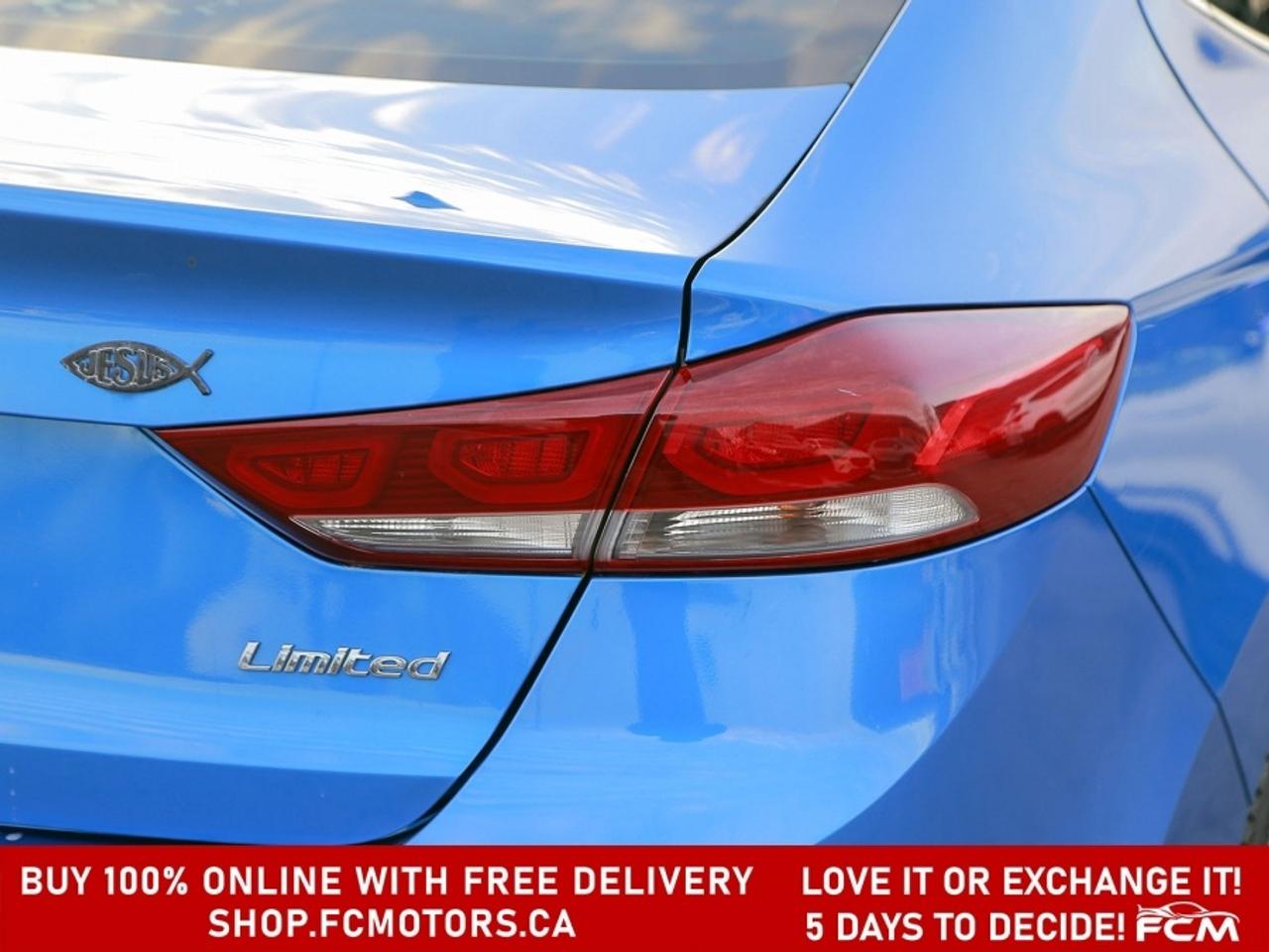 2017 Hyundai Elantra LIMITED ~AUTOMATIC, FULLY CERTIFIED WITH WARRANTY! Photo