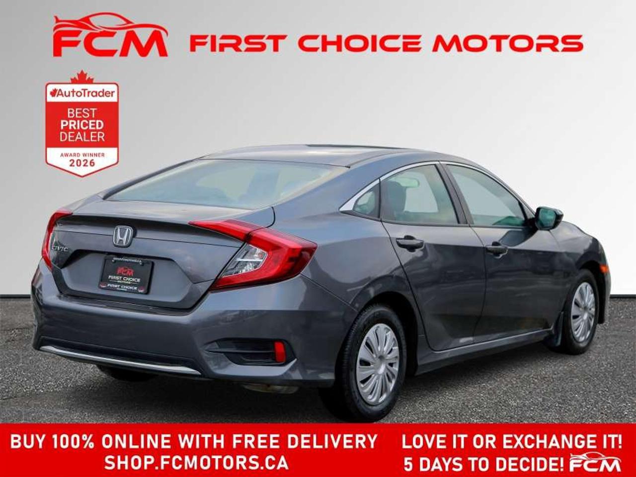 2019 Honda Civic LX   FULLY CERTIFIED WITH WARRANTY Photo