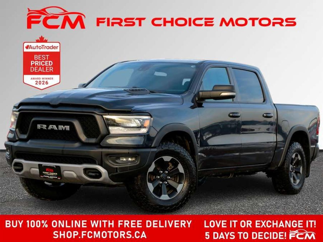 2019 RAM 1500 REBEL   FULLY CERTIFIED WITH WARRANTY Photo0