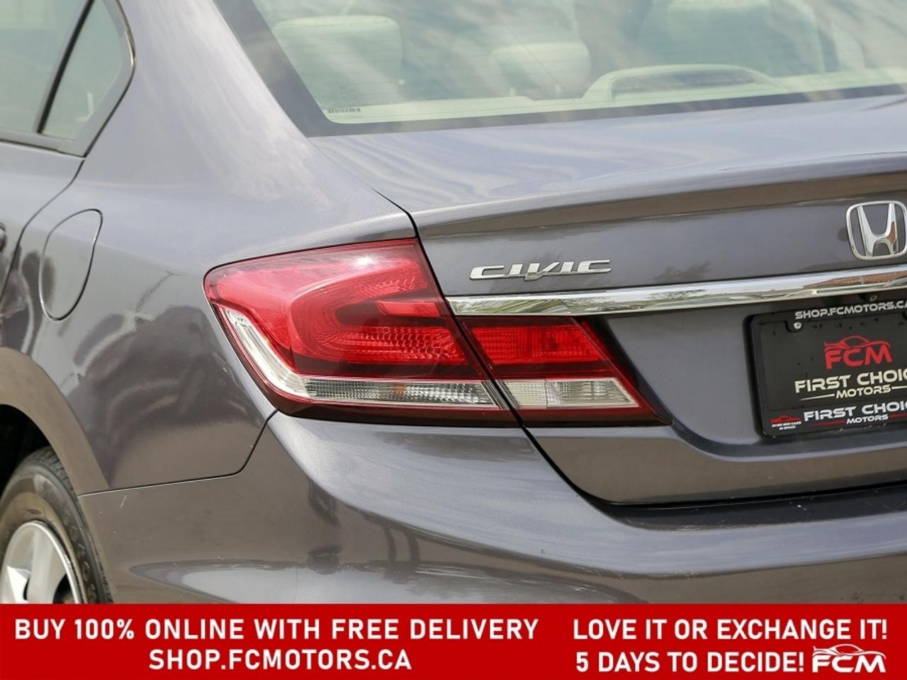 2015 Honda Civic LX ~AUTOAMTIC, FULLY CERTIFIED WITH WARRANTY!!!!~ Photo