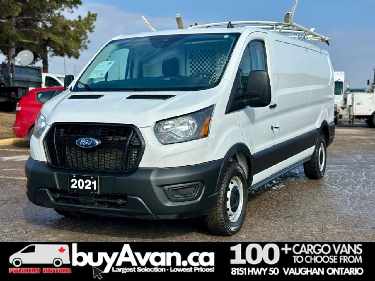 2021 Ford Transit Cargo Van Transit T-250 148WB LR Racks + Divider Photo