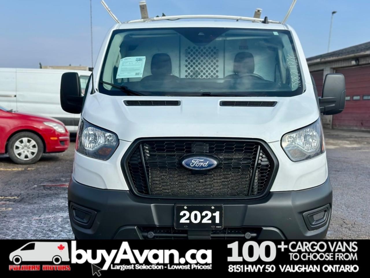 2021 Ford Transit Cargo Van Transit T-250 148WB LR Racks + Divider Photo