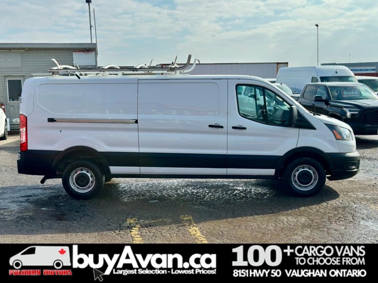 2021 Ford Transit Cargo Van Transit T-250 148WB LR Racks + Divider Photo
