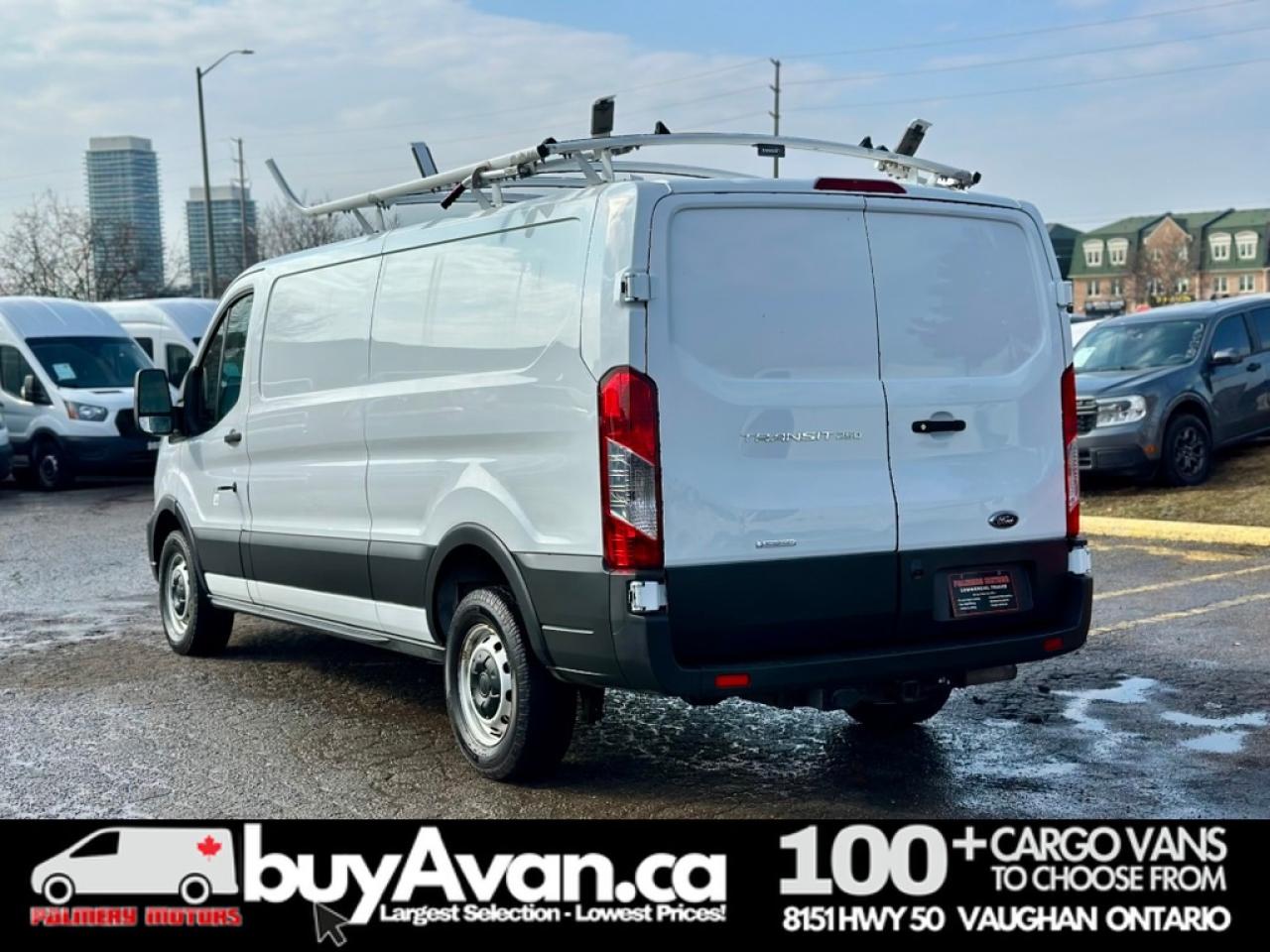 2021 Ford Transit Cargo Van Transit T-250 148WB LR Racks + Divider Photo