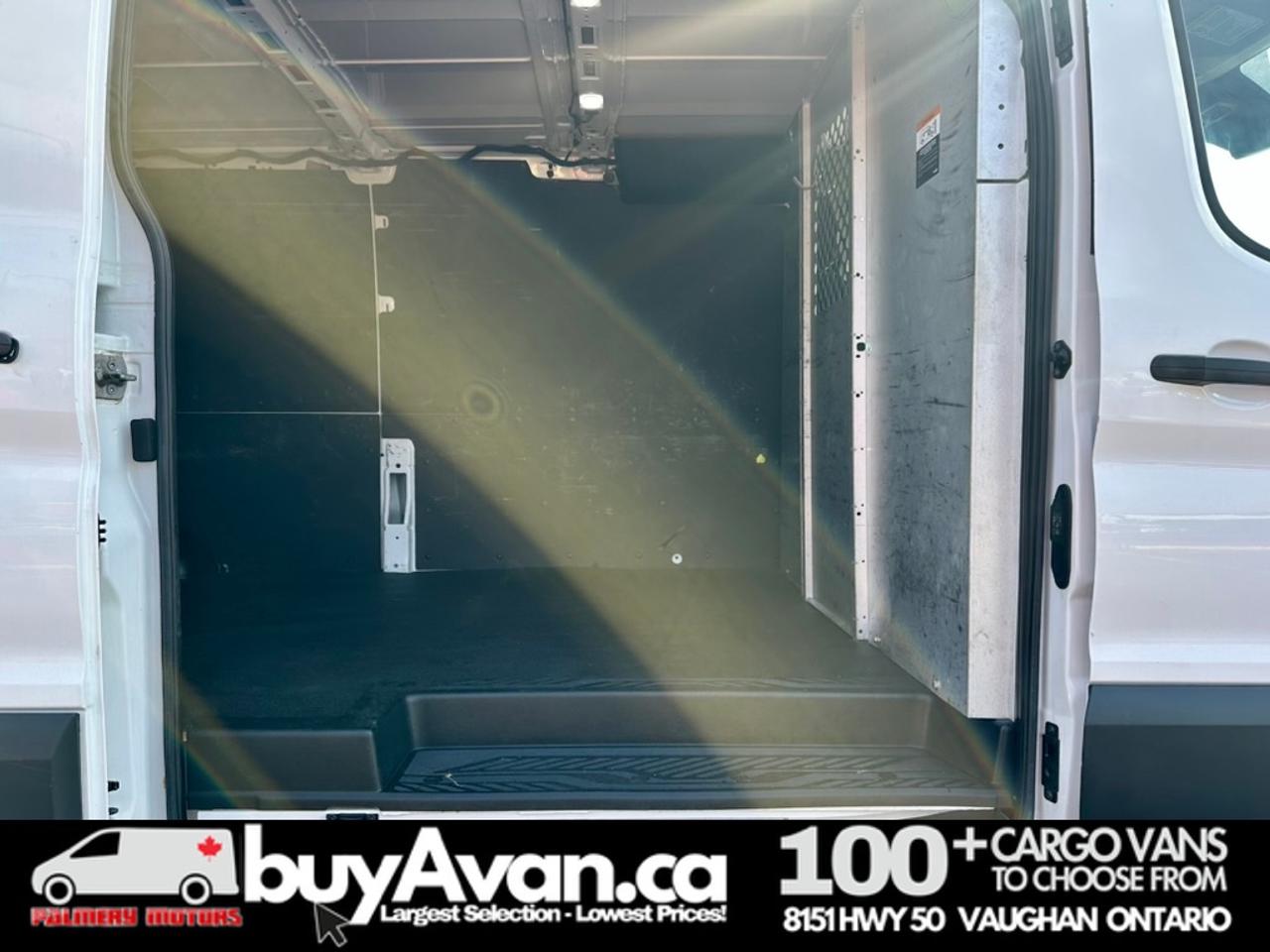 2021 Ford Transit Cargo Van Transit T-250 148WB LR Racks + Divider Photo