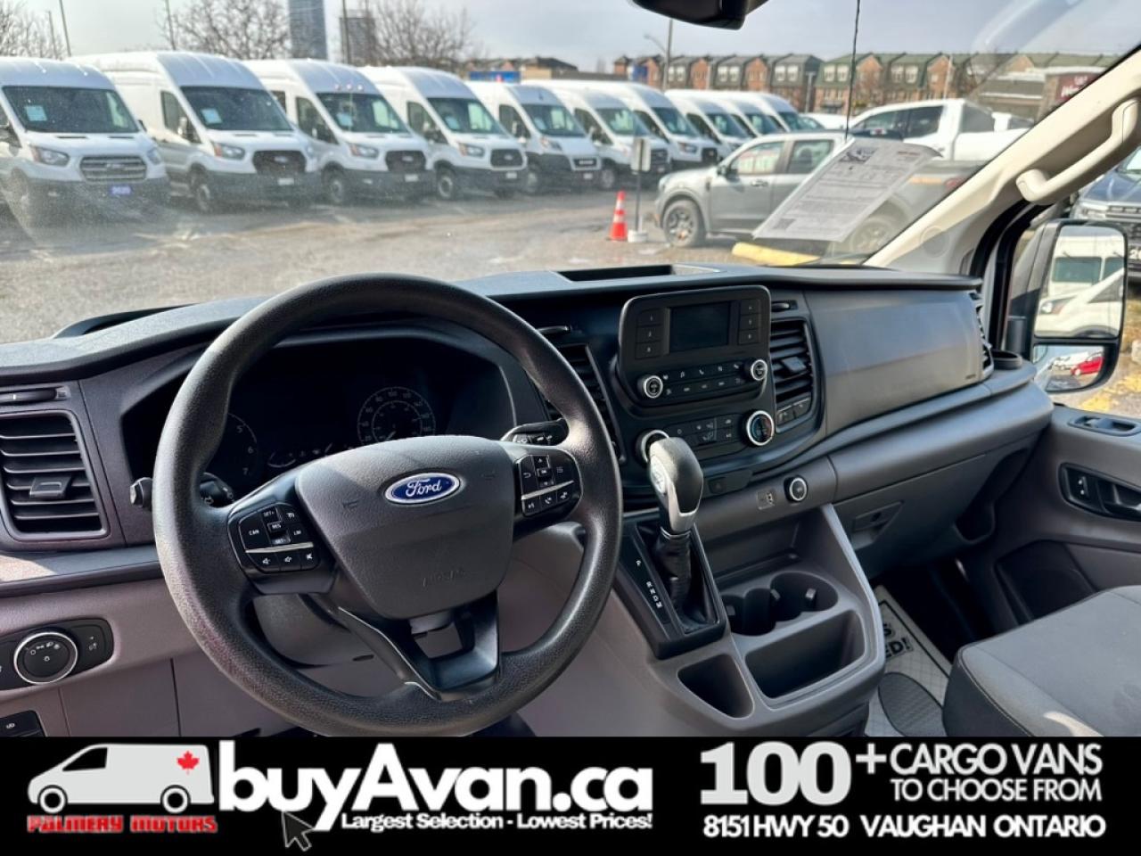 2021 Ford Transit Cargo Van Transit T-250 148WB LR Racks + Divider Photo